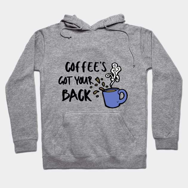 Coffee Helps Sweet Dessert Love Sugar Food Foodie Cute Funny Happy Sarcastic Gift Hoodie by EpsilonEridani